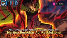 ONE PIECE TERBARU ! SERANGAN IMU HANCURKAN PULAU ELBAF.. TAPI MONKEY D DRAGON ?