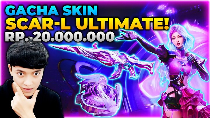 NEKAT GACHA SKIN SCAR-L ULTIMATE BARU SENILAI 20.000.000 ?! TERNYATA HOKI BANGET !! - PUBG MOBILE