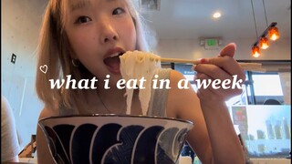 what i eat in a week🍙(korean food & easy recipes)