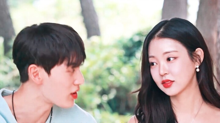 The pure love god in the love variety show! "Where you are, even if it is hell island, it feels like