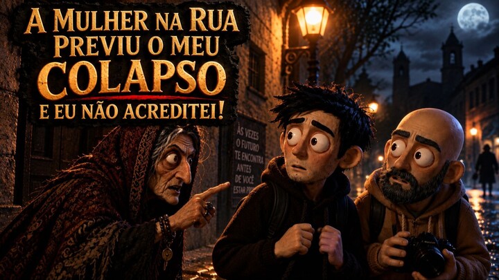 A mulher na rua previu o meu colapso e eu não acreditei!