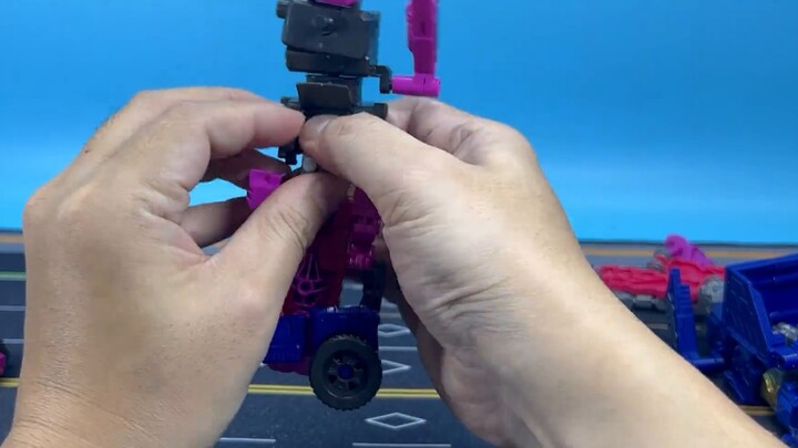 [Food and Play Review] The largest combination in recent years! Minipla Machine World Team All-Power