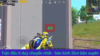 Trận đấu ít duy chuyển nhất #9