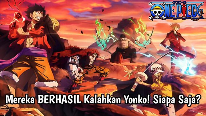 5 Karakter One Piece yang MENGHANCURKAN Yonko!