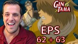 Gintama Episode 62 & 63 Anime Reaction