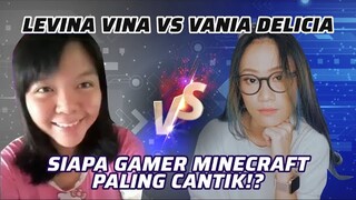 Levina Vina vs Vania Delicia: Siapa Gamer Minecraft Paling Cantik dan Imut? | MRI PanSos Kap #short