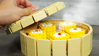 สูตร Lego SHUMAI - Lego In Real Life / Stop Motion Cooking & ASMR