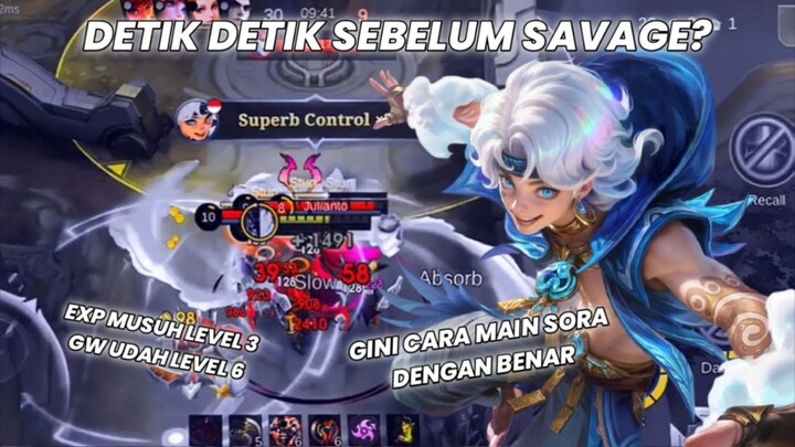 Exp Musuh Level 3 Gw Udah Level 6? HIGHLIGHT Gameplay Bermain Sora Dengan Baik dan Benar