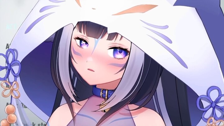 【shylily】The high-speed sniff sniff of the little whale cat!