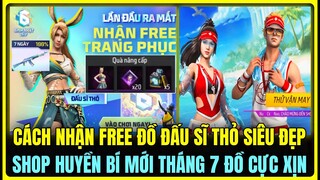 (Free Fire) CÁCH NHẬN FREE SKIN AN49 HUYỀN THOẠI VÀ ĐỒ ĐẤU SĨ THỎ, SHOP HUYỀN BÍ MỚI SIÊU NGON