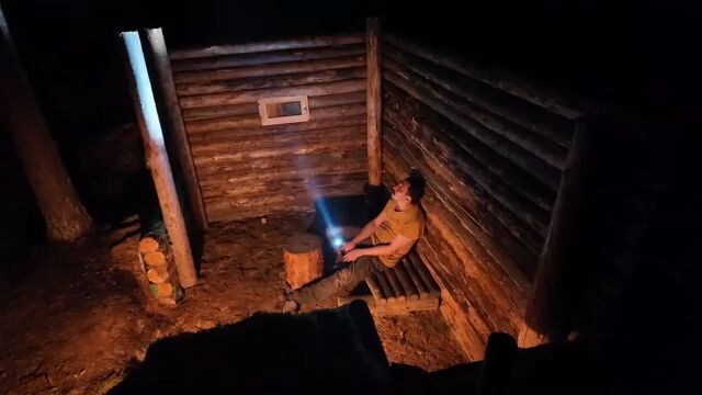 From Start to Finish_ Log Cabin Build in the Wild _