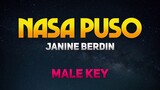 Nasa Puso by Janine Berdin (Male Key) [Karaoke/Instrumental] - Kadenang Ginto OST