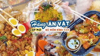 HÀNG ĂN VẶT ĐỦ MÓN gây nghiện với tóp mỡ trứng lòng đào ngon rẻ tại quận 10 | Địa điểm ăn uống