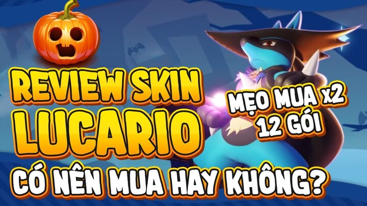 Pokemon Unite | Có Nên Mua Skin Costume Party Lucario Không? | Mẹo Nạp x2 Gems 8 Gói (Quân Unite)