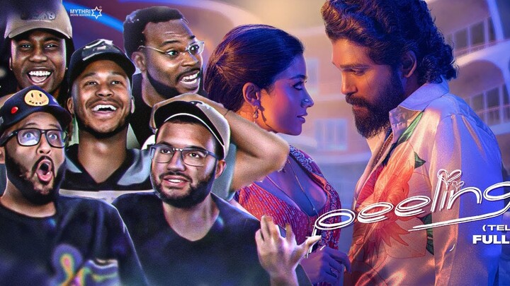 PEELINGS (Telugu Lyrical Video) | Pushpa 2 The Rule | Allu Arjun | Rashmika Mandanna | Reaction