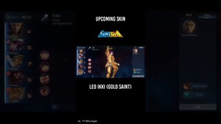 Upcoming Skin Saint Seiya Valir Leo Ikki | Valir Saint Seiya Skin | Story WA Mobile Legend