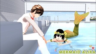 MERMAID ALIKA 5 | DRAMA PUTRI DUYUNG VERSI SAKURA SCHOOL SIMULATOR | MUTIA ANIMASI | PEANUT BUTTER