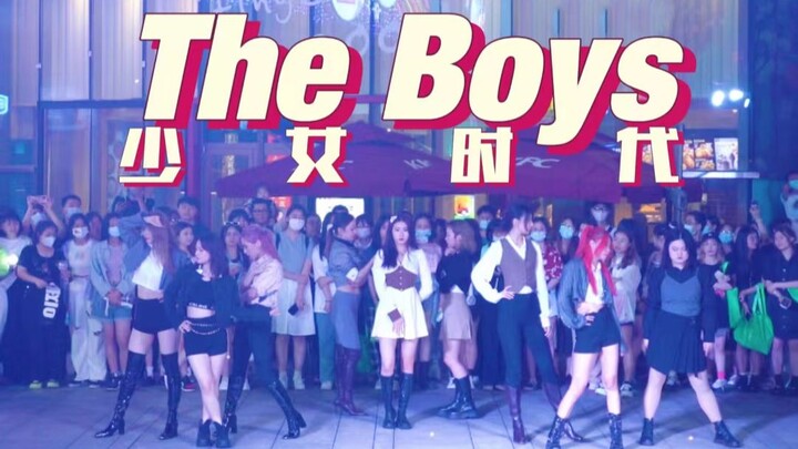 【OIN】谁的青春被唤醒！！9人版少女时代《THE BOYS》路演来啦，DanceBreak看了十遍根本出不去！！