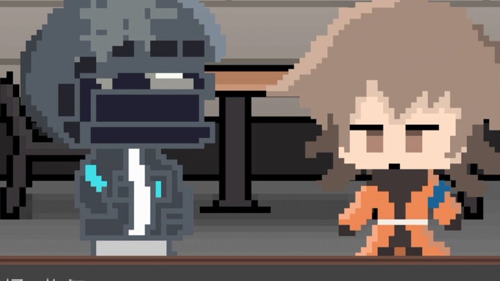 [Pixel Animation] Arknights Doctor & Mel (test)
