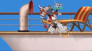 Funny cat and mouse