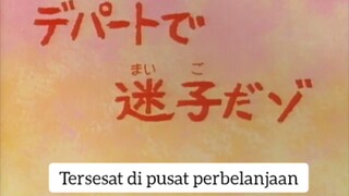 Tersesat di pusat perbelanjaan