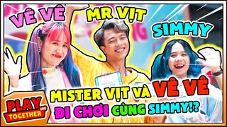 Mr Vịt Đi Chơi cùng VÊ VÊ và Mèo Simmy ??? Chơi Play Together Ngoài Đời Thật