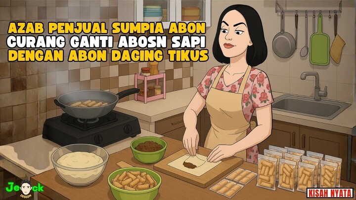 AZAB PENJUAL SUMPIA ABON CURANG CANTI ABOSN SAPI DENGAN ABON DAGING TIKUS