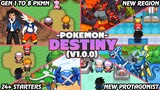 [New] Pokemon GBA Rom With Gen 8 Pokemon, New Region, 24+ Starters, Glarian Forms And More!