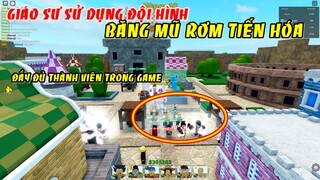 Giáo Sư Sử Dụng Đội Hình Băng Luffy Mũ Rơm Tiến Hóa Chinh Phục Infinity | ALL STAR TOWER DEFENSE