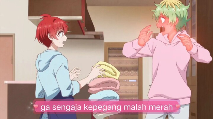 #KompetisiKreasiUnggahan3 , si Bungsu merah gara2 tangannya ga sengaja dipegang MC