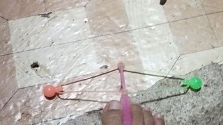 Lato Lato challenge, advance level using foot. funny and challenging
