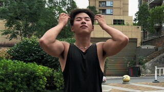 最后一次梳中分了