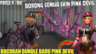 BUNDLE PINK DEVIL & SKIN SENJATA PINK DEVIL - LANGSUNG BORONG SEMUANYA! FREE FIRE INDONESIA