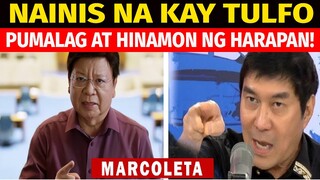 KAKAPASOK LANG! HALA RAFFY TULFO VS. CONG. MARCOLETA HINDI NA NAKAPAG PIGIL AT NABWISET NA KAY TULFO