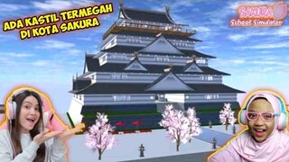 Reaksi Ani Nurhayani & Nafisa Fidela ADA KASTIL TERMEGAH DI KOTA SAKURA | Sakura School Simulator