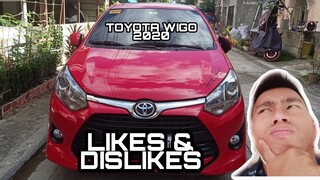 TOYOTA WIGO 2020 | Likes & Dislikes