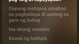 ikaw at ako ay mga mandirigma tagalog song