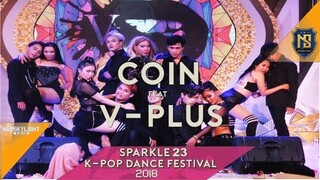 Coin Feat V-Plus Dancer at Sparkle 23th K-Pop Dance Festival 2018 [@Neoskylight_media]