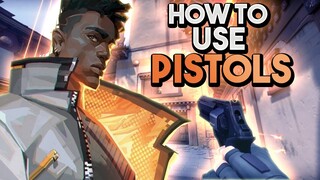 VALORANT PISTOL GUIDE - BEGINNER TIPS TO IMPROVE YOUR AIM IN 10 MINUTES!