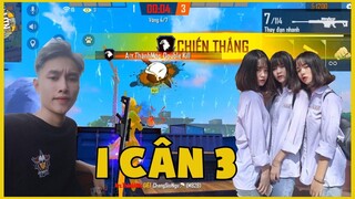 [Garena Free Fire] Bị Đá Stream Cay Cú Gạ 3 Bạn Nữ Cute Solo Và Cái Kết |Thành Mốc