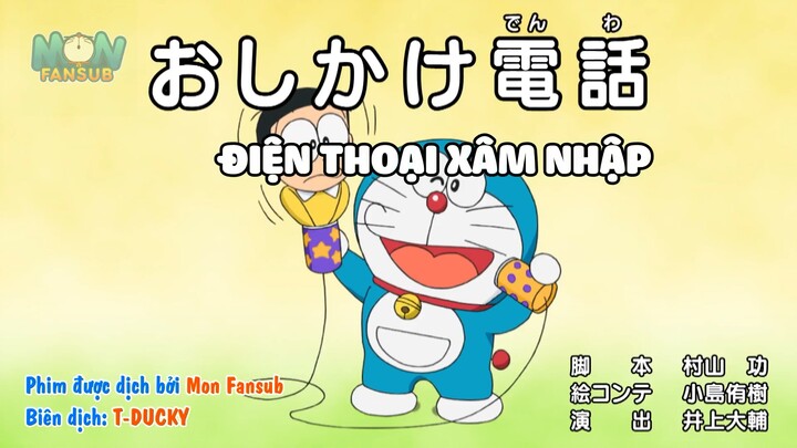 Doraemon New Series - Tập 888:Điện Thoại Xâm Nhập & Xà Bông Giao Hàng Tận Nhà | Monfansub VN | FHD |