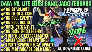 Data ML Lite Full Event 300Mb Terbaru Patch Gusion | ML Lite | Cara Mengatasi Lag & Patah Patah