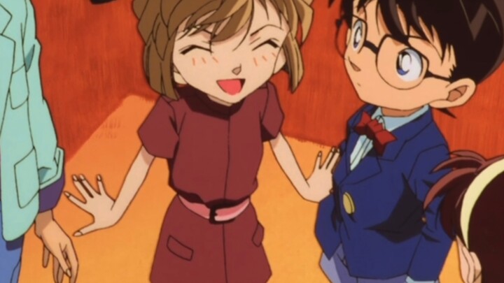 Conan: Haibara, you need to speak in a child's tone.