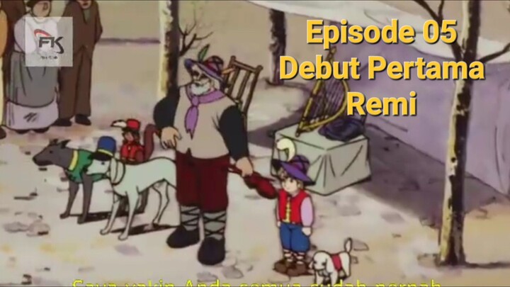 Nobody's Boy: Remi (Ie Naki Ko) (1977) Eps 05