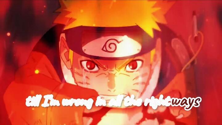 WHO I AM , NARUTO #AMV