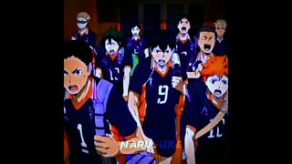 Karasuno The Best Team In Haikyuu! Narusuke #shorts #haikyuu #hinata #karasuno #nishinoya #anime #op