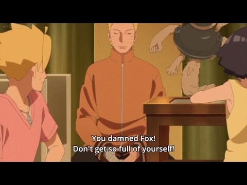 Boruto And Himawari Spends Their Time Listening To Naruto Being Jinchuuriki