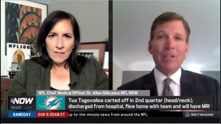 Dr. Allen Sills on NFL NOW: Tua Tagovailoa is in ‘Good Spirits’ after being released from hospital