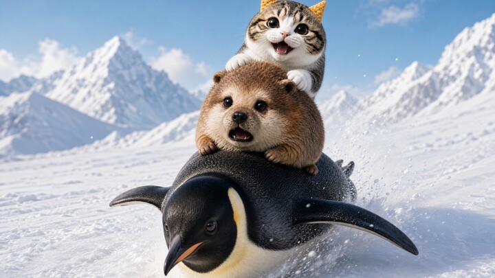 Episode 5 | The Cheetos Cat Meets the Penguin with Sword and Shield for the First Time