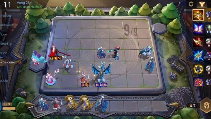 4 HẮC ÁM + 4 Trợ thủ + 4 Cuồng chiến - Cờ Thủ Gaming